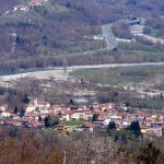Un panorama di Barbarasco di Tresana dal santuario del Gaggio a Podenzana