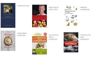 Le copertine dei sei libri finalisti del Bancarella Cucina 2018