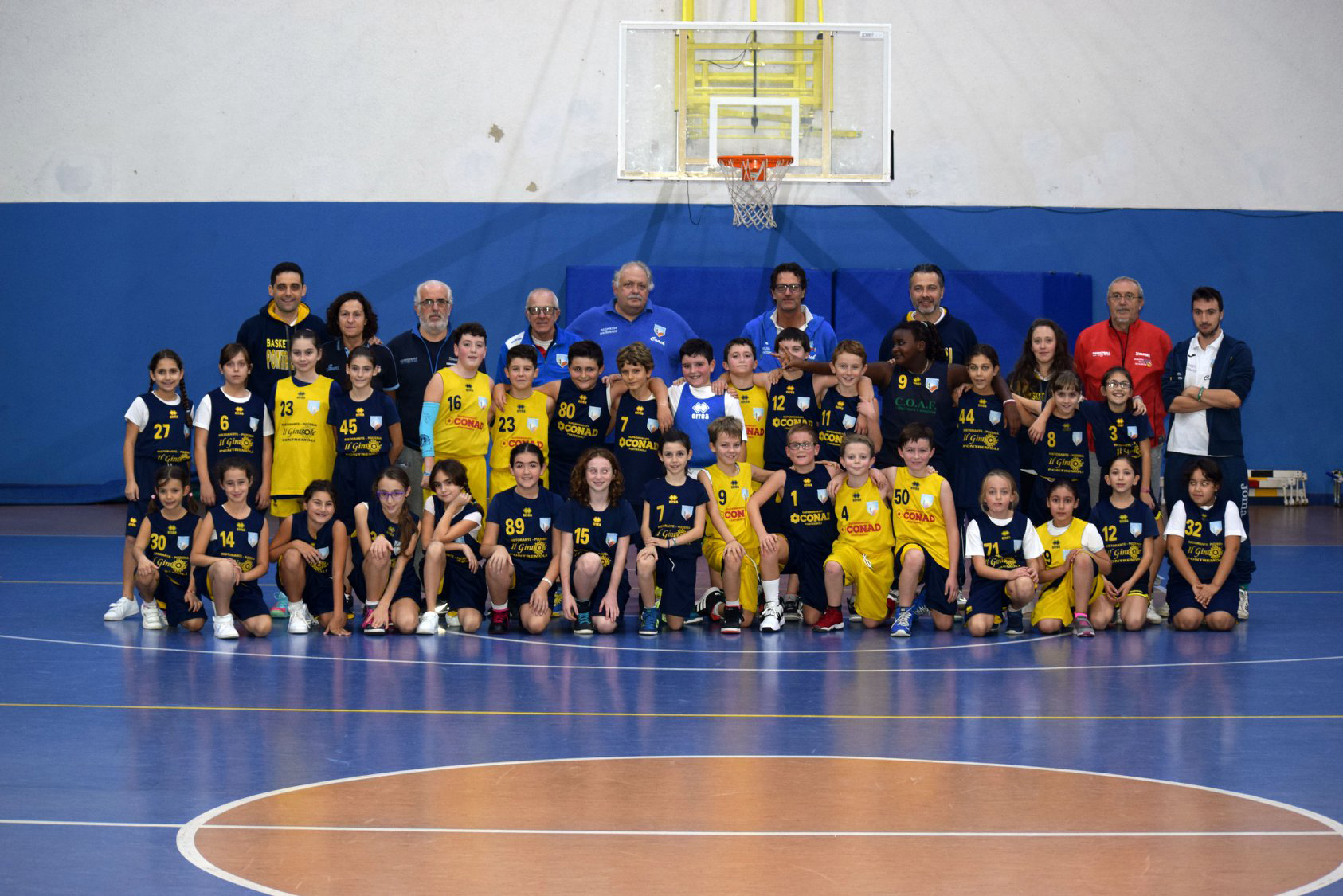 “Camminare insieme” progetto per avvicinare i giovani al  minibasket