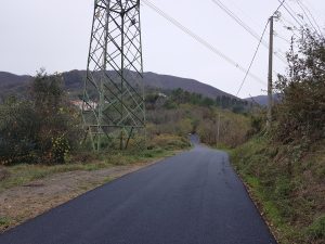 I lavori dell'Enel in località Popetto a Tresana