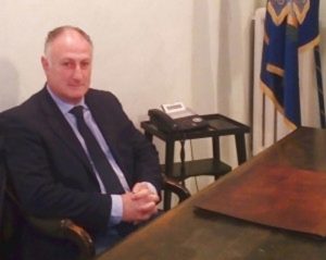 Il presidente della Provincia di Massa Carrara, Gianni Lorenzetti