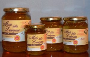 Barattoli di Miele DOP della Lunigiana