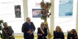 Inaugurazione Alberghiero Bagnone - Baracchini, Lorenzetti, Marconi, Grieco, Boriosi (foto Massimo Pasquali)