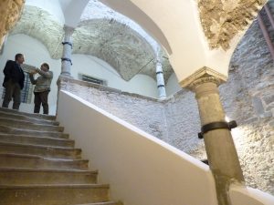 Gli interni recuperati di Palazzo Damiani