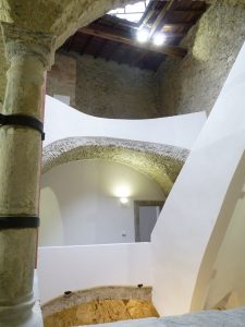 Gli interni recuperati di Palazzo Damiani