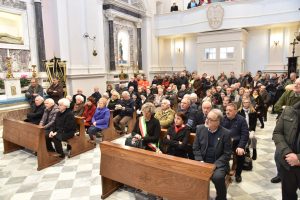 Il pubblico presente all'oratorio di San Giacomo