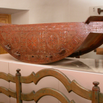 La culla di Bratto conservata al Museo Etnografico di Villafranca