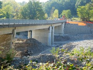 Il ponte di Santa Giustina come si presenta oggi