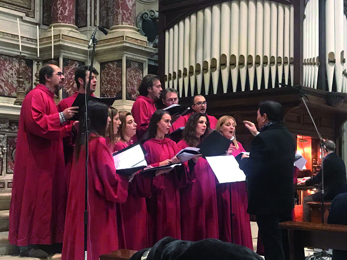 Il Coro Ars Antiqua a Massa in onore della Immacolata Concezione Il Coro Ars Antiqua a Massa in onore della Immacolata Concezione