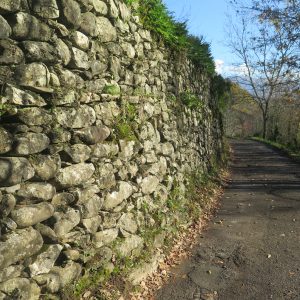 Un esempio di muretto a secco in Lunigiana