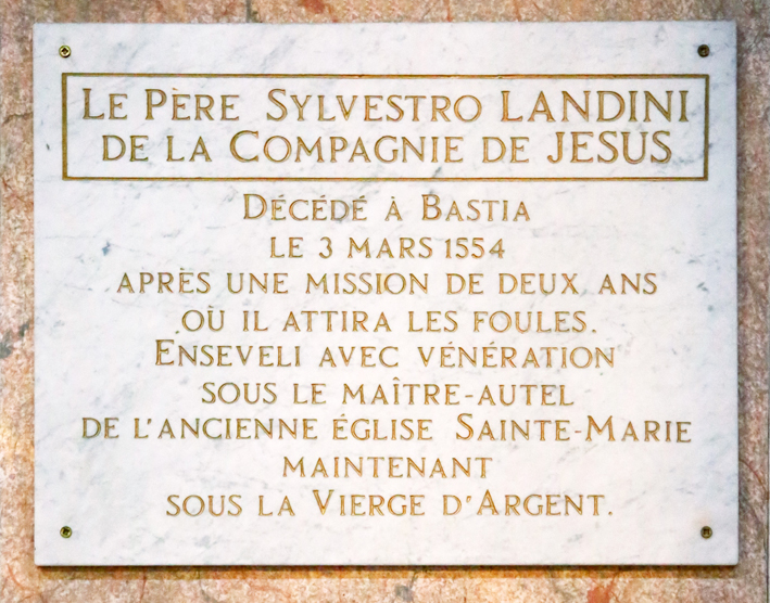 Padre Silvestro Landini: il gesuita che lega la Lunigiana alla Corsica Padre Silvestro Landini: il gesuita che lega la Lunigiana alla Corsica