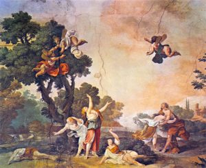 Pontremoli, affreschi in Palazzo Damiani