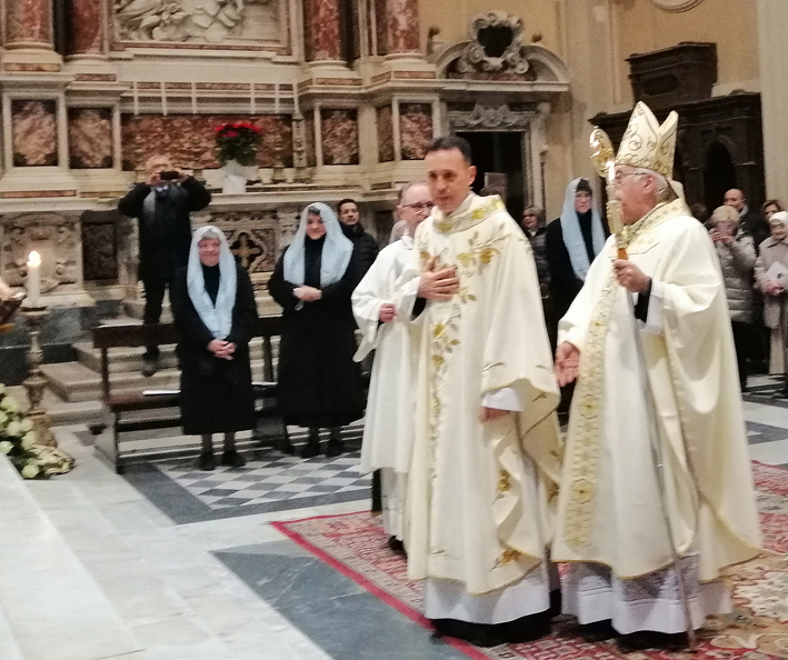 Il Vescovo ha ordinato sacerdote Sergio Sessa
