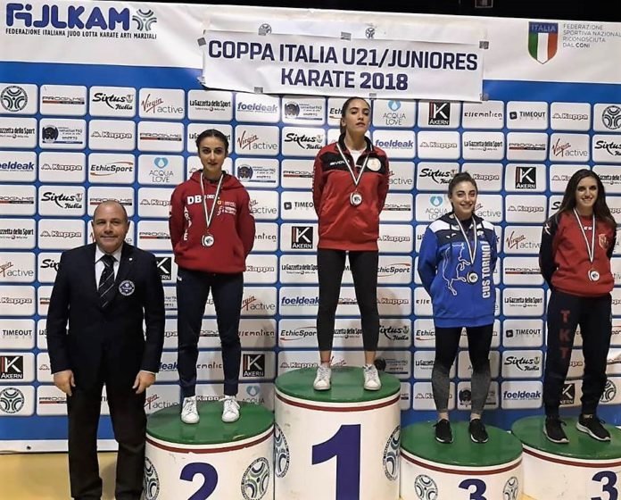 Karate: medaglia d’argento per Camilla Cavo Karate: medaglia d’argento per Camilla Cavo
