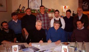 Il momento della firma del protocollo d'intesa