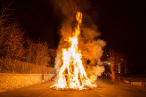 Il falò di Filattiera