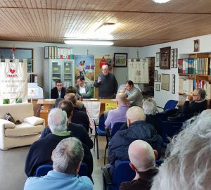 Un momento dell'assemblea dei Fratres di Pontremoli