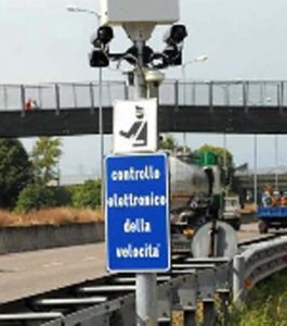 L'Autovelox sulla Statale del Cerreto