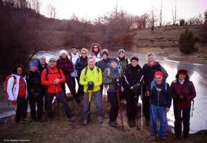Foto di gruppo del gruppo Mangia Trekking a Sassalbo