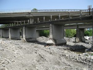 Il ponte di Penolo, sulla SP 20