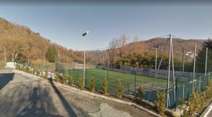 Il campo sportivo a Gragnola