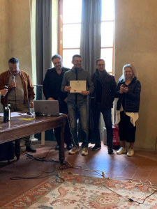 La premiazione dell’Azienda Agricola “Ferrari-Lucchetti” di Pontremoli