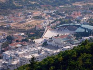 Panorama del santuario a San Giovanni Rotondo