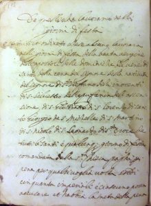 Una pagina degli Statuti di Malgrate
