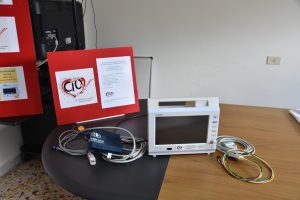 Il monitor multiparamedico donato dall'associazione "Cio nel cuore"