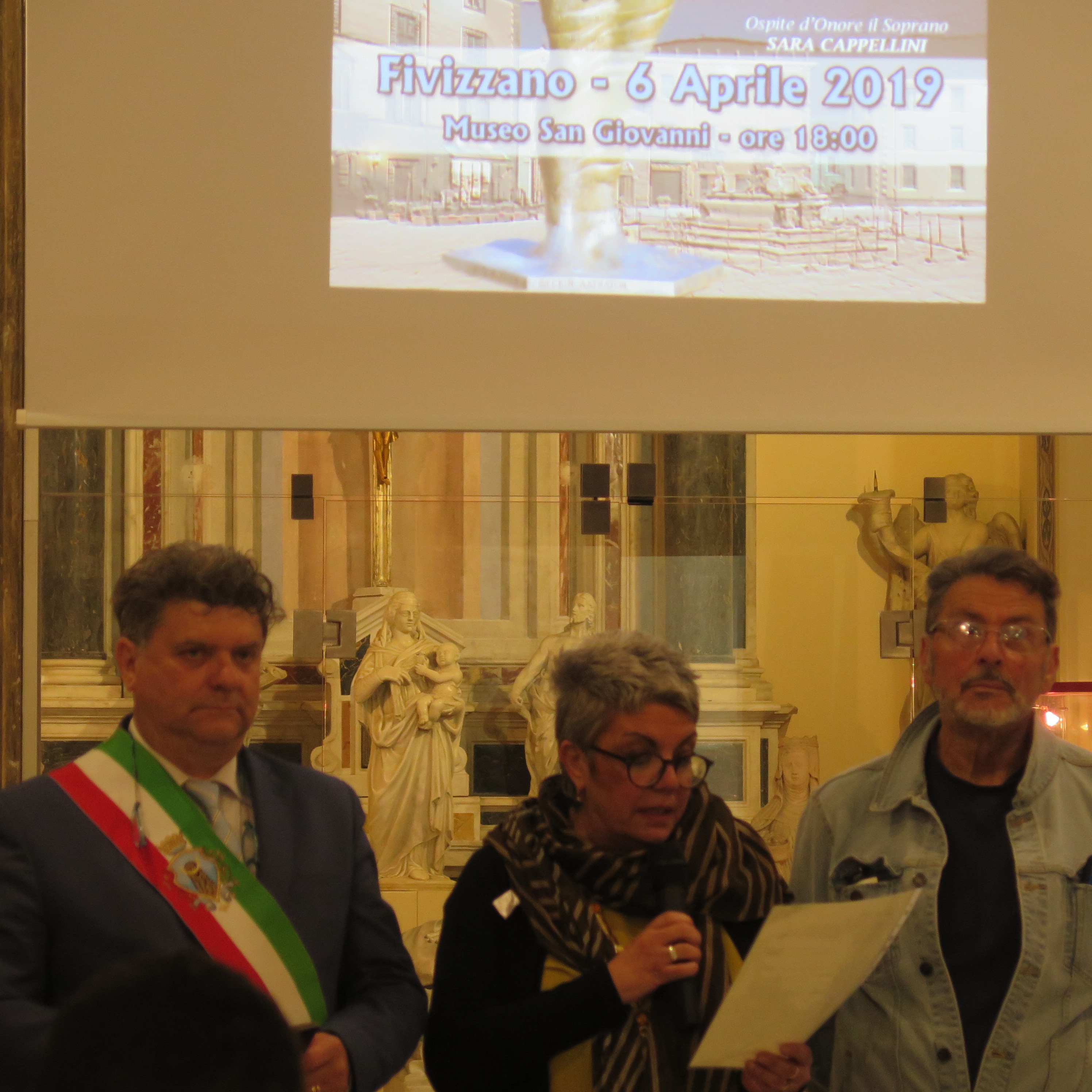 Fivizzano: il conferimento della cittadinanza benemerita allo scultore Alfredo Sasso Fivizzano: il conferimento della cittadinanza benemerita allo scultore Alfredo Sasso