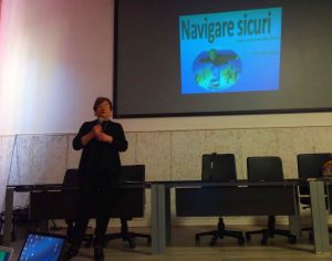 Un momento dell'incontro ad Aulla del safer internet day