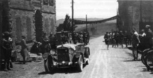 Passo della Cisa, 1927. L’arrivo del 1° campionato provinciale del Regio Automobil Club d’Italia di Parma