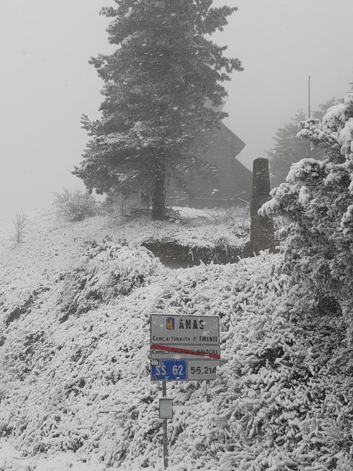 Maltempo in Lunigiana: con maggio è tornata anche la neve