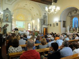 La parrocchiale di Bosco in occasione delle presentazione del libro