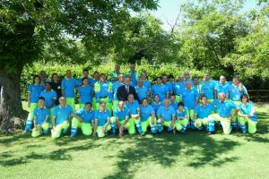Foto di gruppo della Venerabile Misericordia di Pontremoli