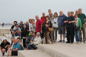 Il gruppo a Zara