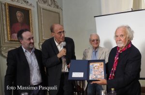 Italo Cucci con il premio "Bruno Raschi" 2019