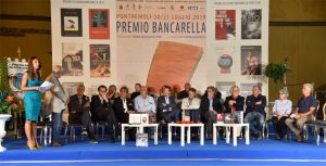 Finalisti e ospiti sul palco del Bancarella Sport 2019