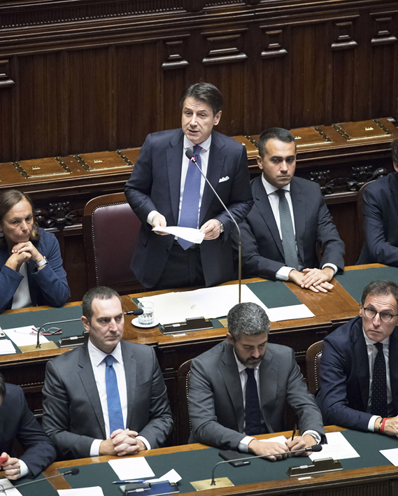 Conte: “Un progetto riformatore che mira a far rinascere il Paese” Conte: “Un progetto riformatore che mira a far rinascere il Paese”