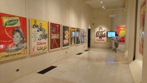 Una delle sale della mostra alla Fondazione Magnani-Rocca