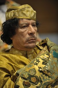 Muammar Gheddafi nel 2009