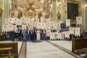 La cerimonia nel Duomo di Pontremoli