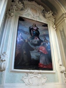 La tela conservata nella chiesa di San Francesco in Pontremoli attribuita negli anni scorsi a Panfilo Nuvolone dal prof. Crispo