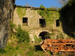 La facciata di Villa Ceppellini