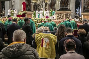 La Santa messa presieduta dal Santo Padre papa Francesco nel giornata mondiale dei poveri.