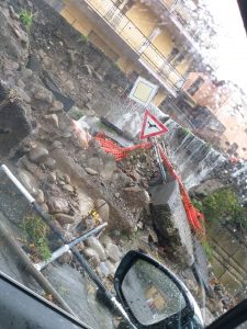 La frana a Valditermine di Zeri