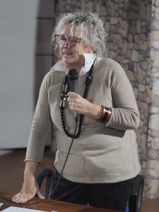 La sindaca di Filattiera Annalisa Folloni