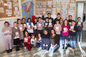 I ragazzi della scuola primaria "Galanti" di Arpiola