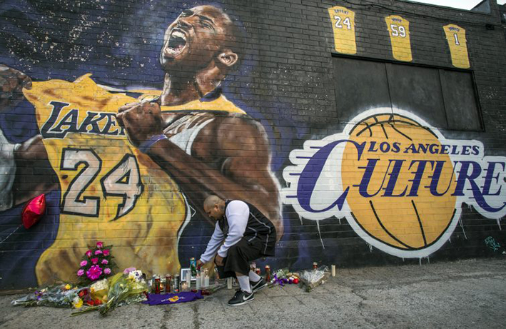 Nella parrocchia di Kobe Bryant: ogni domenica era puntuale a messa