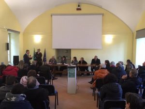 Un momento del convegno sulla sanità alla Rosa